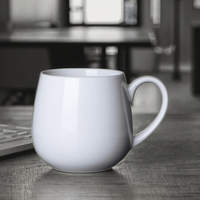 Tasse en céramique en porcelaine de 11 oz avec logo personnalisé Boce Promotion en gros Tasse à boisson vierge au design classique sublimée