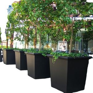 Jardinières rectangulaires en <span class=keywords><strong>plastique</strong></span> de haute qualité et bon marché pour jardin d'intérieur, pots de fleurs auto-arrosants - Product Image 6