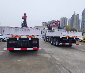 Ventas de fábrica <span class=keywords><strong>ISUZU</strong></span> FVR 8x4 Camión grúa 12 ruedas Camión grúa montada 16 toneladas 4 pluma hidráulica nuevos camiones con grúa - Product Image 3