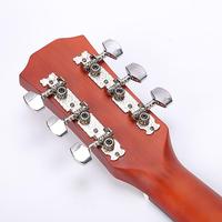 Beginner 38-Inch Acoustic Guitar Custom Professional Musical Instrument Durable Travel 6 String Guitar Various Colors Wholesale