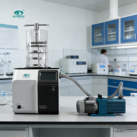 SCIENTZ-12NDB Automatische Commerciële Laboratorium Vriesdroogmachine voor Thuisgebruik, Apparatuur voor de Verwerking van Fruit en Groenten
