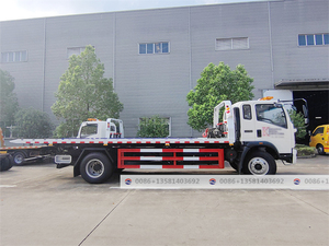 Usine <span class=keywords><strong>pas</strong></span> <span class=keywords><strong>cher</strong></span> un remorquage deux corps de camion de dépanneuse de lit plat de 8 tonnes 10 tonnes - Product Image 4