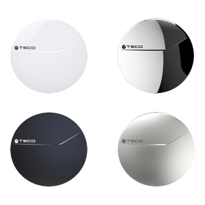 Teco U03 Internal Control <b>Plate</b> <b>Flush</b> Valve Black ABS and Plastic Material for Bathroom and Hotel Use Sense Type - Product Image 1