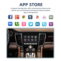Radio para Auto de 8.4 Pulgadas y 8 Núcleos para Porsche Panamera 2010-2015 con Pantalla Dividida, Asistente de Reversa, Estéreo, GPS Integrado, Android Auto y CarPlay
