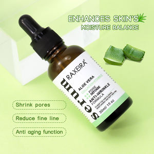 Toptan organik Aloe Vera Serum güzellik cilt bakımı beyazlatma doğal bitki özü kollajen vitamini E Aloe Vera yüz serumu - Product Image 6