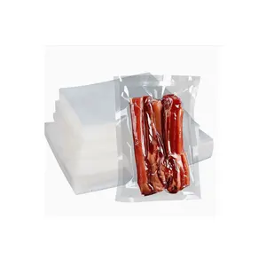 사용자 정의 투명 플라스틱 식품 훈제 생선 고기 난방 냉장고 식품 포장 나일론 냉동 진공 식품 가방