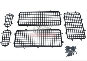 1/10 82046-4 radiocommande RC voiture tout-terrain chenille avec filet de protection en métal noir pour fenêtre latérale et arrière utilisation intérieur-extérieur - Product Image 5