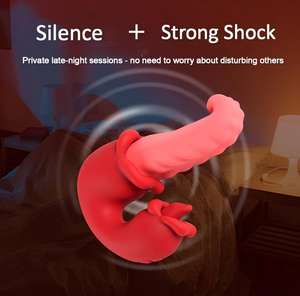 Erwachsenen-Spielzeug Medusa-Zunge Spaßiger Leiser <span class=keywords><strong>Vibrator</strong></span> mit Zungenbewegung für G-Punkt-Orgasmus Einsetzbarer Frauen-<span class=keywords><strong>Vibrator</strong></span> - Product Image 4