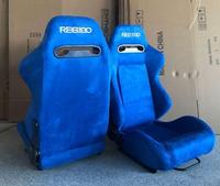 Sièges auto sur mesure d'usine, sièges baquet rouges tendance, universels, avec rails, style Recaro