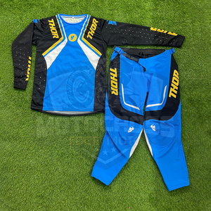 Traje de Protección de Motocross Personalizable de Alta Calidad para Adultos, Estilo Sublimado Completo, Ropa Deportiva, Trajes de Carreras de Motocross - Product Image 1
