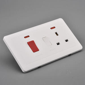 Interrupteur mural, unité de commande d'appareils de cuisine, interrupteur et prise murale bipolaire 13A - Product Image 3