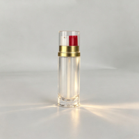Vente flash - Flacon cosmétique à double pompe et flacon en plastique transparent à double pompe pour 25 ml et 100 ml