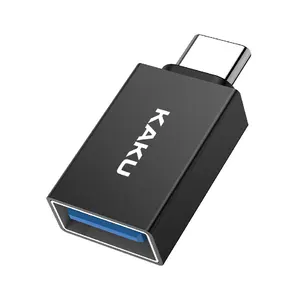 KAKU typ c zu usb micro zu usb3.0 typ-c drehen micro usb2.0 zu typ c OTG Converter Adapter stecker