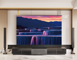 2024 nuevo gabinete de TV láser inteligente de 120 "con pantalla de proyección de elevación de suelo UST ALR gabinete de proyector de TV láser de cine en casa inteligente - Product Image 1