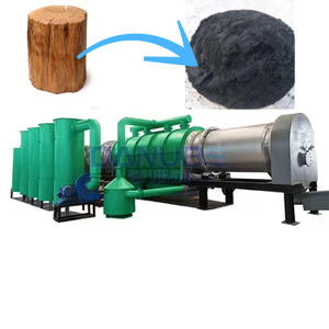 Fabricant de fours de carbonisation et de combustion continu pour sciure de bois et bagasse de canne à sucre haute performance - Product Image 1