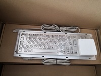Le niveau IP65 65 verrouille le clavier monté mécanique en métal imperméable avec la boule de commande ou le touchpad ou le contre-jour pour la sélection