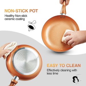 <span class=keywords><strong>Neoflam</strong></span>-<span class=keywords><strong>ollas</strong></span> y sartenes de acero antiadherentes, juego de utensilios de cocina coreanos, 10 piezas - Product Image 4