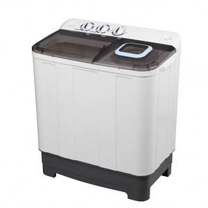 <span class=keywords><strong>Machine</strong></span> à <span class=keywords><strong>laver</strong></span> semi-automatique, lavage à double cuve 7.5kg de haute qualité pour la maison - Product Image 2