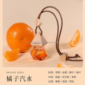 Diffuseur de parfum pour voiture en <span class=keywords><strong>bois</strong></span> et verre avec logo personnalisé, diffuseur de parfum <span class=keywords><strong>à</strong></span> brancher avec vaporisateur, parfum longue durée - Product Image 6