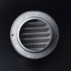 Hvac Hệ thống bộ phận nhà máy giá thép không gỉ Vòng Brushed Bull mũi extractor External tường Vent Outlet - Product Image 2