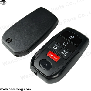 Coque de <span class=keywords><strong>clé</strong></span> de voiture intelligente à bon <span class=keywords><strong>prix</strong></span> pour <span class=keywords><strong>Toyota</strong></span> <span class=keywords><strong>Yaris</strong></span> 2020, 3 boutons, coque de <span class=keywords><strong>clé</strong></span> de véhicule, étui de protection - Product Image 3
