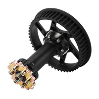 Kit de conversion de poulie de courroie pour l'ensemble moyeu central de moto électrique SURRON X/S, compatible Coiled Dragon & Gentle Bee (Chine)