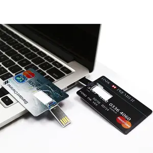 Sengston-carte de crédit usb avec logo personnalisé, carte de visite, 4 Go, 8 Go, clé usb