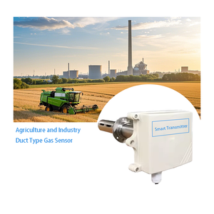 <span class=keywords><strong>Sensor</strong></span> detektor Gas tipe saluran RS485 deteksi industri dan pertanian pemancar konsentrasi Gas CO2 NH3 Analog - Product Image 1