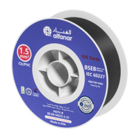 Alfanar Kabel 2,5mm² Mehradriges Kupferkabel mit PVC-Isolierung, 100 Yards, für Automobil-/Industrie-/Allgemeine Verkabelung