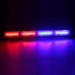 12-24v uzun boy strobe flaş kırmızı mavi led ışık bar