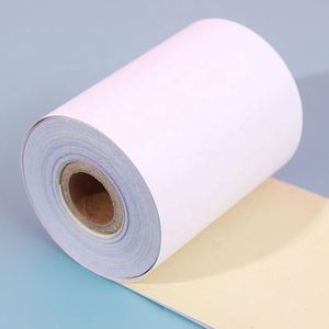 High Quality White & Red 2Ply 75*60mm Cash Register <b>Paper</b> Roll Carbonless <b>Paper</b> <b>Ream</b> Carbonless <b>Paper</b> - Product Image 5