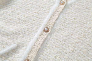 เสื้อสเวตเตอร์คาร์ดิแกนคอวีแขนยาว2025ลำลองถักแบบมีกระดุมสำหรับผู้หญิงสำหรับฤดูใบไม้ร่วง - Product Image 3