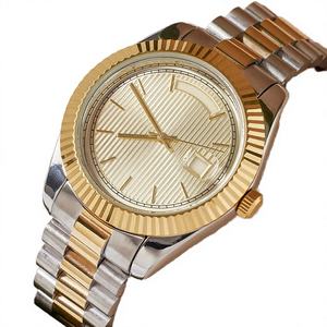 High Quality Luxury Miyota <b>Quartz</b> Fashion <b>Watch</b> for <b>Men</b> Stainless Steel Alloy Case 40mm 20mm Band Glass Pointer Dial - Product Image 2