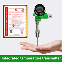 Transmetteur de Température Industriel 4-20mA RS485 Pt100 pour Surveillance des Gaz de Combustion à Haute Température des Chaudières et Centrales Électriques à Vapeur