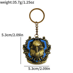Badge 3D <span class=keywords><strong>Harry</strong></span> <span class=keywords><strong>Potter</strong></span> Collège, Insigne Magique <span class=keywords><strong>de</strong></span> Poudlard, Accessoires Personnalisés - Product Image 5