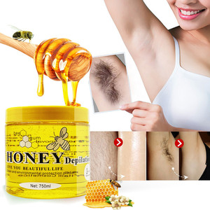 Precio a granel de fábrica Etiqueta privada personalizada Depilación <span class=keywords><strong>Cera</strong></span> Miel <span class=keywords><strong>Cera</strong></span> <span class=keywords><strong>fría</strong></span> <span class=keywords><strong>para</strong></span> el cuerpo de la pierna de las axilas - Product Image 1
