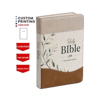 Papel para Biblia de Edición Económica para Misiones y Programas de Evangelización a Nivel Mundial, Impresión de Libros Bíblicos con Estampado Dorado Personalizado