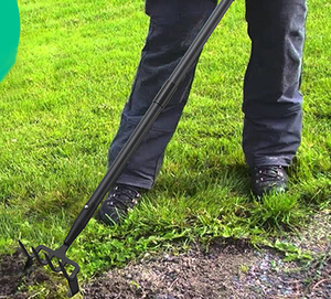 Houe et cultivateur outil à main de <span class=keywords><strong>jardin</strong></span> boucle d'échauffement robuste Hula <span class=keywords><strong>Action</strong></span> houe métal désherbeur grattoir <span class=keywords><strong>jardin</strong></span> râteau extracteur de mauvaises herbes - Product Image 2