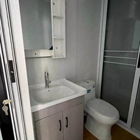 Maison mobile pliable et extensible de luxe en conteneur préfabriqué 20FT 40FT