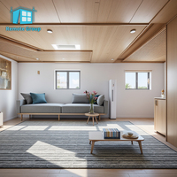 Maison Préfabriquée de Luxe en Promotion : Conteneur Habitable 40 Pieds pour Hôtel et Extérieur, Idéal pour l'Hébergement à Distance