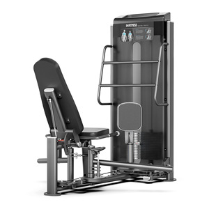 Appareil d'entraînement pour l'abduction et l'extension des jambes F2081, appareil d'entraînement des cuisses en acier réglable pour la musculation en salle de sport - Product Image 2