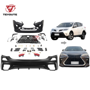 Pare-chocs avant et arrière pour <span class=keywords><strong>Toyota</strong></span> <span class=keywords><strong>RAV4</strong></span> 2013 <span class=keywords><strong>2014</strong></span> 2015, kits de carrosserie - Product Image 1
