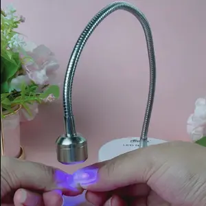 Gel X Tips Systeem Mini Uv Gel Curing Light Cordless Uv Led Gel Lamp Nail Droger Een Vinger Flash Cure nail Lamp