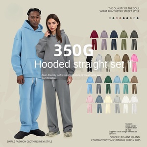 เสื้อฮู้ดดี้แบรนด์อเมริกันทรงโอเวอร์ไซส์สำหรับผู้ชาย  คอลเลคชั่นฤดูใบไม้ร่วง/ฤดูหนาว 2025 ผลิตจากโรงงานโดยตรง  ผ้ากำมะหยี่เนื้อนุ่ม  ทรงหลวม  ชุดเสื้อผ้า  ผ้าฝ้าย 100% - Product Image 1