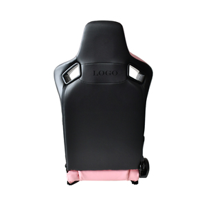 Seggiolino auto da corsa Tiypeor rosa PVC sedile sportivo regolabile unico Design personalizzato auto da corsa sedili da corsa - Product Image 4