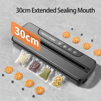 Machine d'emballage sous vide portable 85 kPa pour aliments secs et humides avec fonction de découpe pour sacs plastiques – Vente en gros