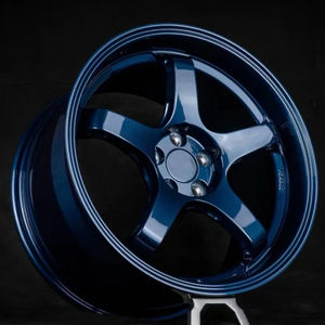5X120 5X114.3 17 18 19 20นิ้วสีแดงจำลองสีรถ <span class=keywords><strong>Te37</strong></span>ปลอมแปลงสำหรับ BMW Audi Benz Porsche - Product Image 1