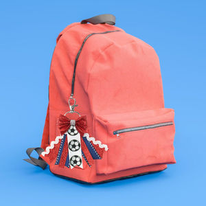 Llavero con Moño de Animadora para Competencia de Fútbol y Baloncesto, Pin de Animadora, Recuerdo Deportivo, Colgante de Regalo con Pedrería para Animadoras de Béisbol - Product Image 3