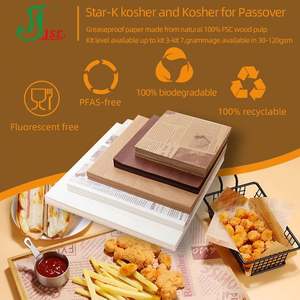 Papel de Envolver Kraft A4 Impreso Personalizado, Papel Encerado de Grado Alimenticio para Shawarma - Product Image 3