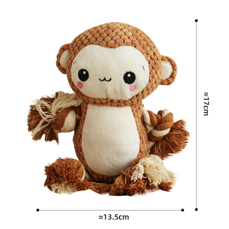 Cotton rope monkey